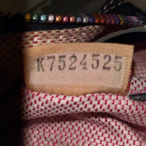 Vintage Dooney & Bourke Y2K Rainbow Printed Bitsy Bag - Picture 11 of 16